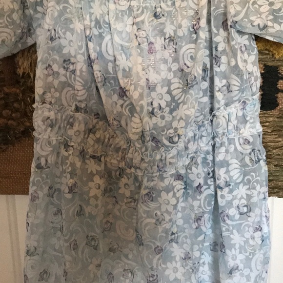 👍Roper off shoulder lrg elastic waist blouse - Picture 3 of 3